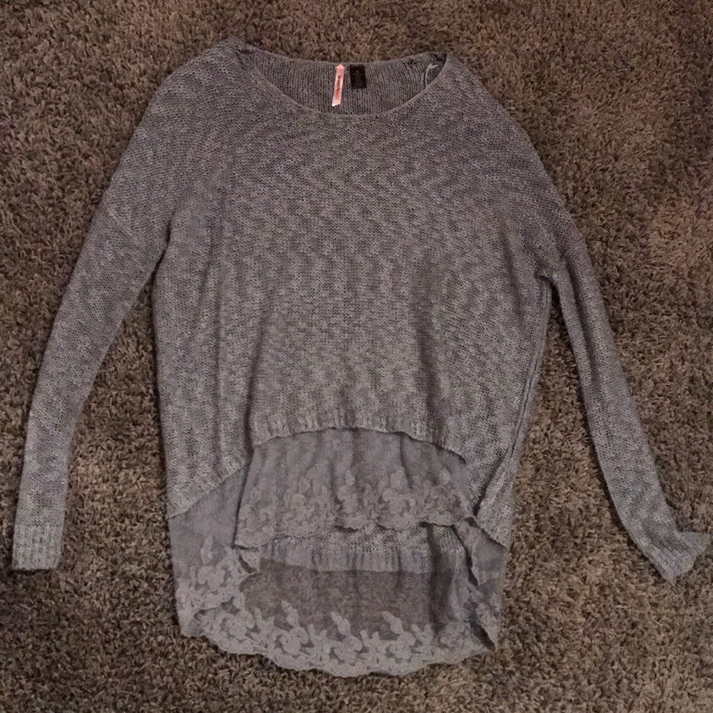 Nordstrom lace sweater
